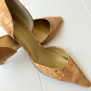 Bandolino cork  heels